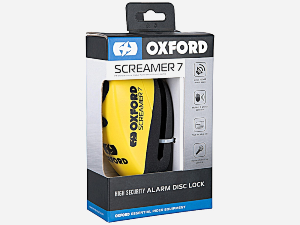 ΚΛΕΙΔΑΡΙΑ ΔΙΣΚΟΦΡΕΝΟΥ ΜΕ ΣΥΝΑΓΕΡΜΟ SCREAMER 7 ΚΙΤΡΙΝΗ/ΜΑΥΡΗ OXFORD 