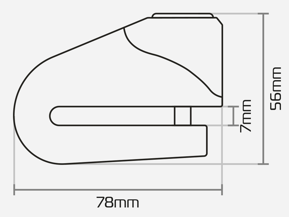 ΚΛΕΙΔΑΡΙΑ ΔΙΣΚΟΦΡΕΝΟΥ QUARTZ XD10 ΚΙΤΡΙΝΗ OXFORD