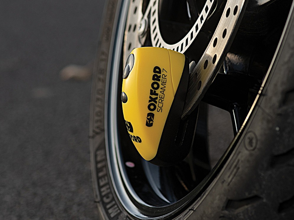 ΚΛΕΙΔΑΡΙΑ ΔΙΣΚΟΦΡΕΝΟΥ ΜΕ ΣΥΝΑΓΕΡΜΟ SCREAMER 7 ΚΙΤΡΙΝΗ/ΜΑΥΡΗ OXFORD 