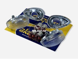 ΚΡΥΣΤΑΛΛΑ ΦΛΑΣ TDM 900 ΛΕΥΚΑ ΣΕΤ AKEBBO