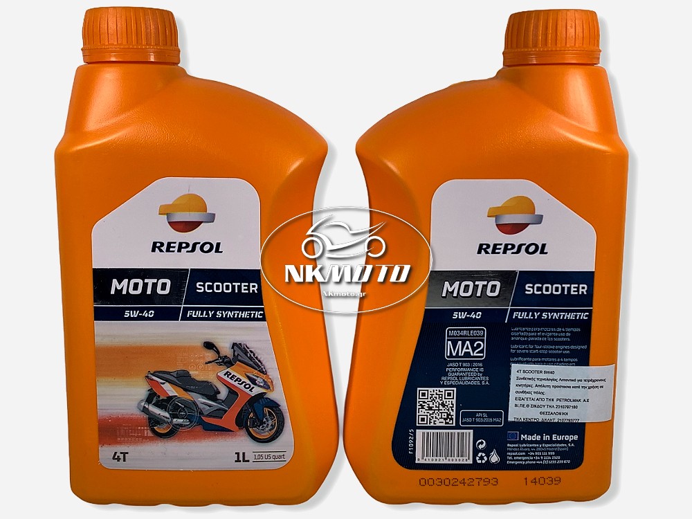 ΛΑΔΙ 5W-40 SCOOTER REPSOL