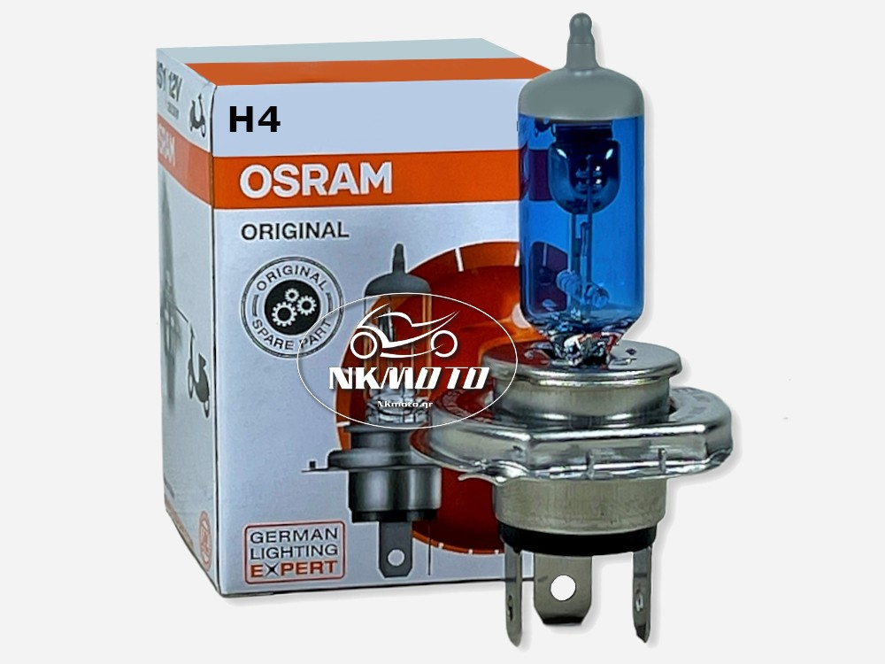 ΛΑΜΠΑ H4 12V 60/55W OSRAM COOL BLUE