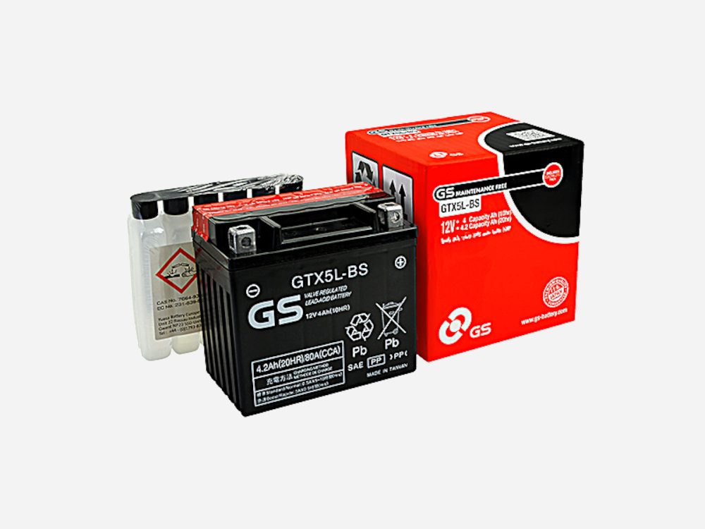 ΜΠΑΤΑΡΙΑ GTX5L-BS (YTX5L-BS) GS