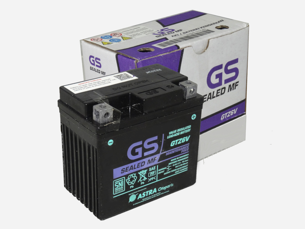 ΜΠΑΤΑΡΙΑ GTZ6V (YTZ6V) GS ΜΠΑΤΑΡΙΑ GTZ6V (YTZ6V) GS