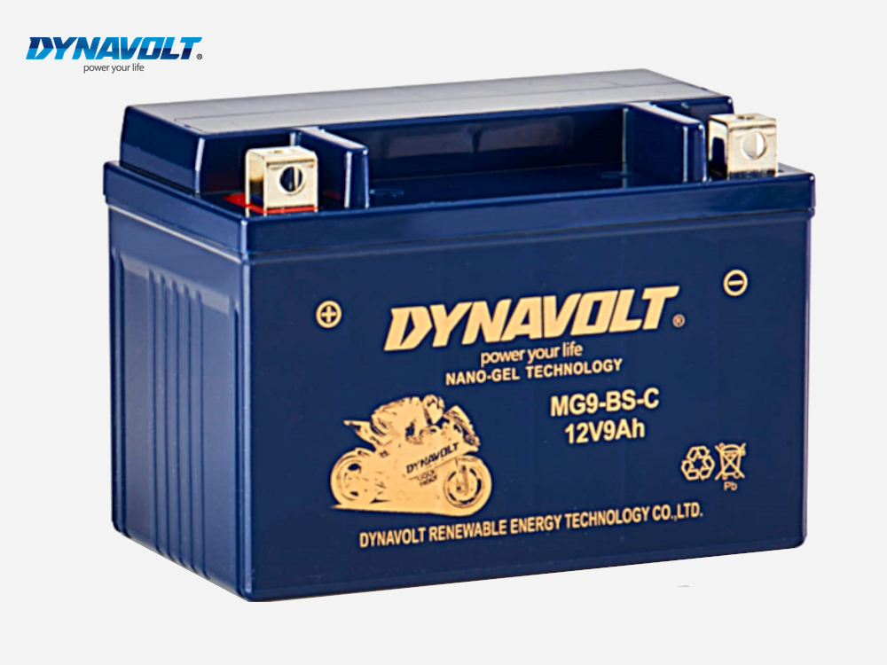 ΜΠΑΤΑΡΙΑ MG9-BS-C / YTX9-BS NANOJEL DYNAVOLT ΜΠΑΤΑΡΙΑ MG9-BS-C / YTX9-BS NANOJEL DYNAVOLT