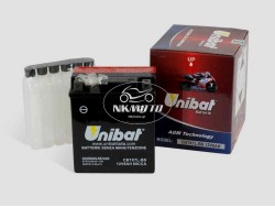 ΜΠΑΤΑΡΙΑ YTX7L-BS UNIBAT ΜΠΑΤΑΡΙΑ YTX7L-BS UNIBAT