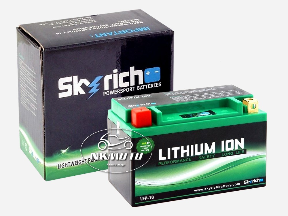 ΜΠΑΤΑΡΙΑ ΛΙΘΙΟΥ LFP-10 SKYRICH ΜΠΑΤΑΡΙΑ ΛΙΘΙΟΥ LFP-10 SKYRICH
